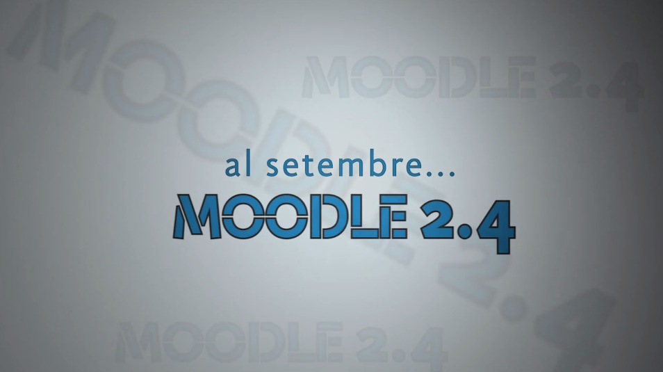 Debutant amb Moodle 2.4